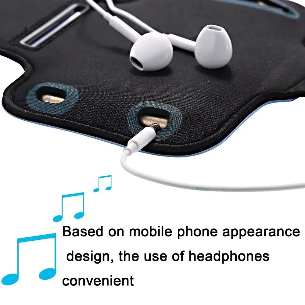 Mobile Phone Armband Outdoor Sports Smart 5.5Inch Phone Holder Gym Running Phone Bag Arm Band Cases for Samsung Iphone Holder