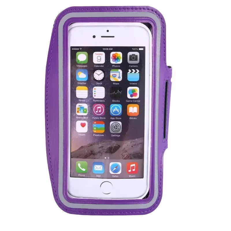 Mobile Phone Armband Outdoor Sports Smart 5.5Inch Phone Holder Gym Running Phone Bag Arm Band Cases for Samsung Iphone Holder