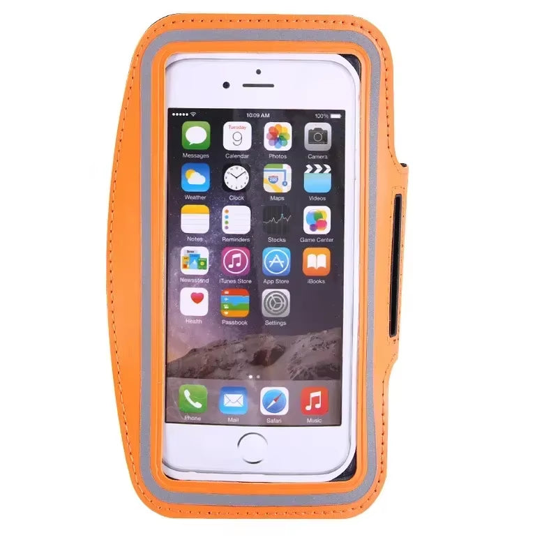 Mobile Phone Armband Outdoor Sports Smart 5.5Inch Phone Holder Gym Running Phone Bag Arm Band Cases for Samsung Iphone Holder