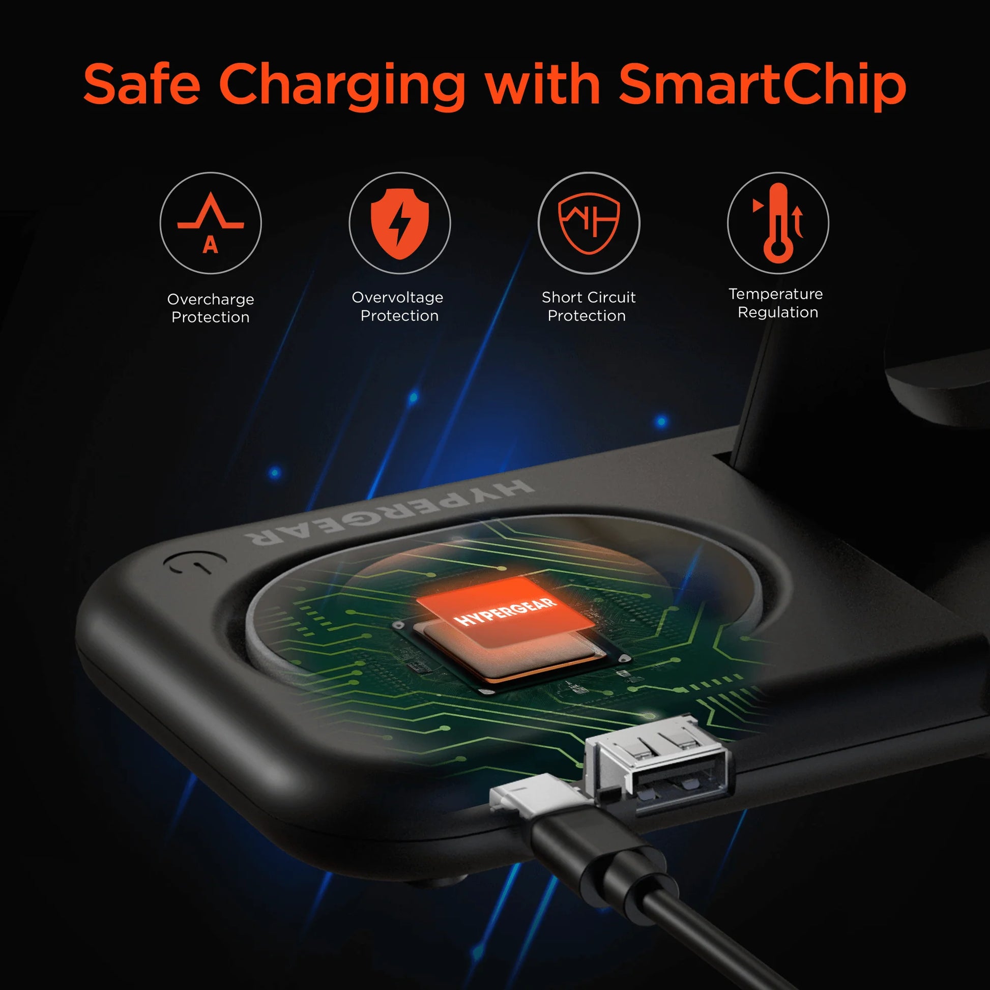 The Ultimate Apple Charging Station – Fast & Tangle-Free 4-in-1 Wireless Charger for iPhone, Apple Watch & AirPods.